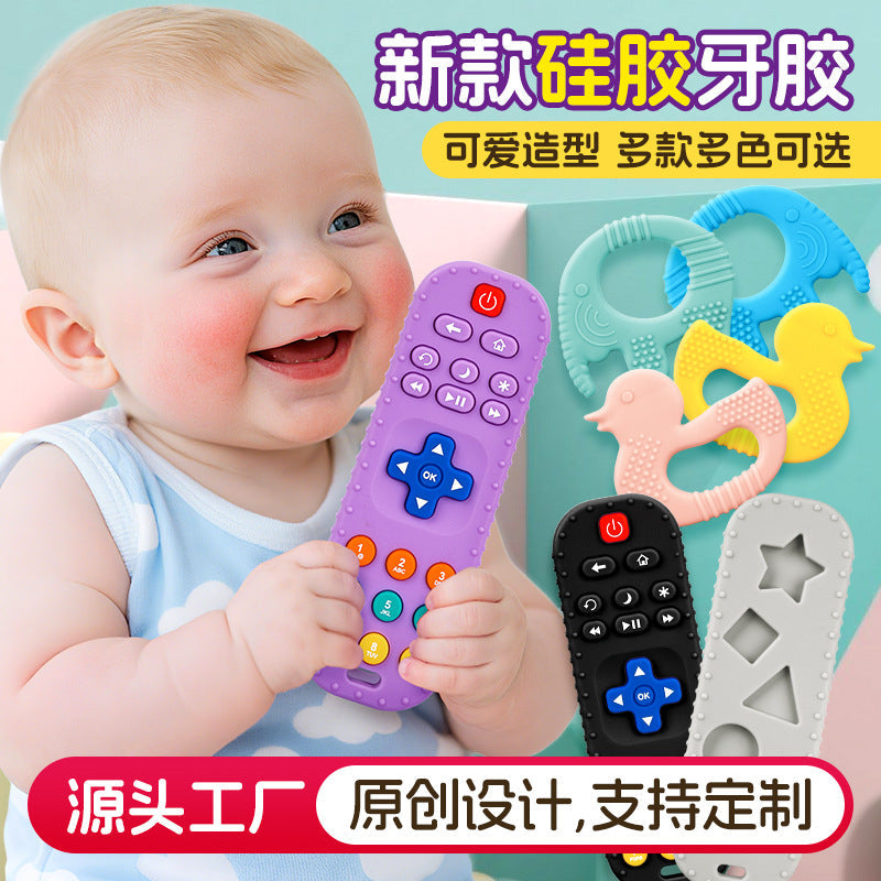 Cross-border new baby sucker turn turn music baby cartoon fingertip gyro tooth glue bathroom bath turn music toys - image 2