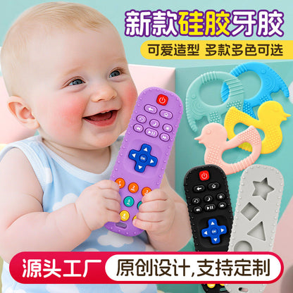Cross-border new baby sucker turn turn music baby cartoon fingertip gyro tooth glue bathroom bath turn music toys - image 2