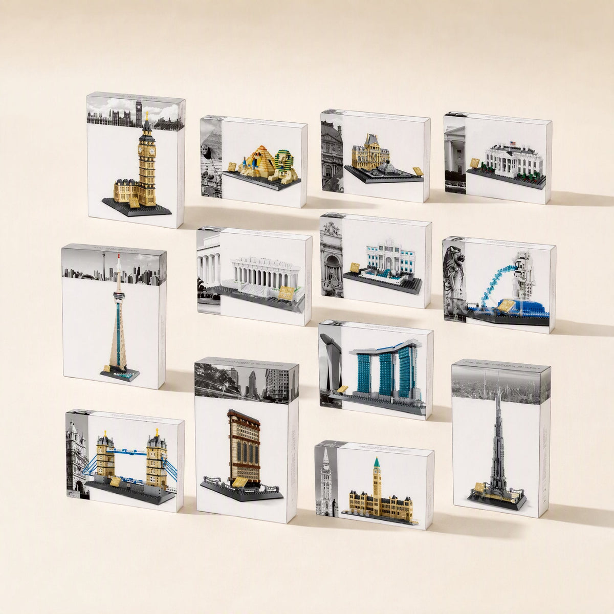 Small-particle educational building blocks with a Chinese architecture theme - view 5