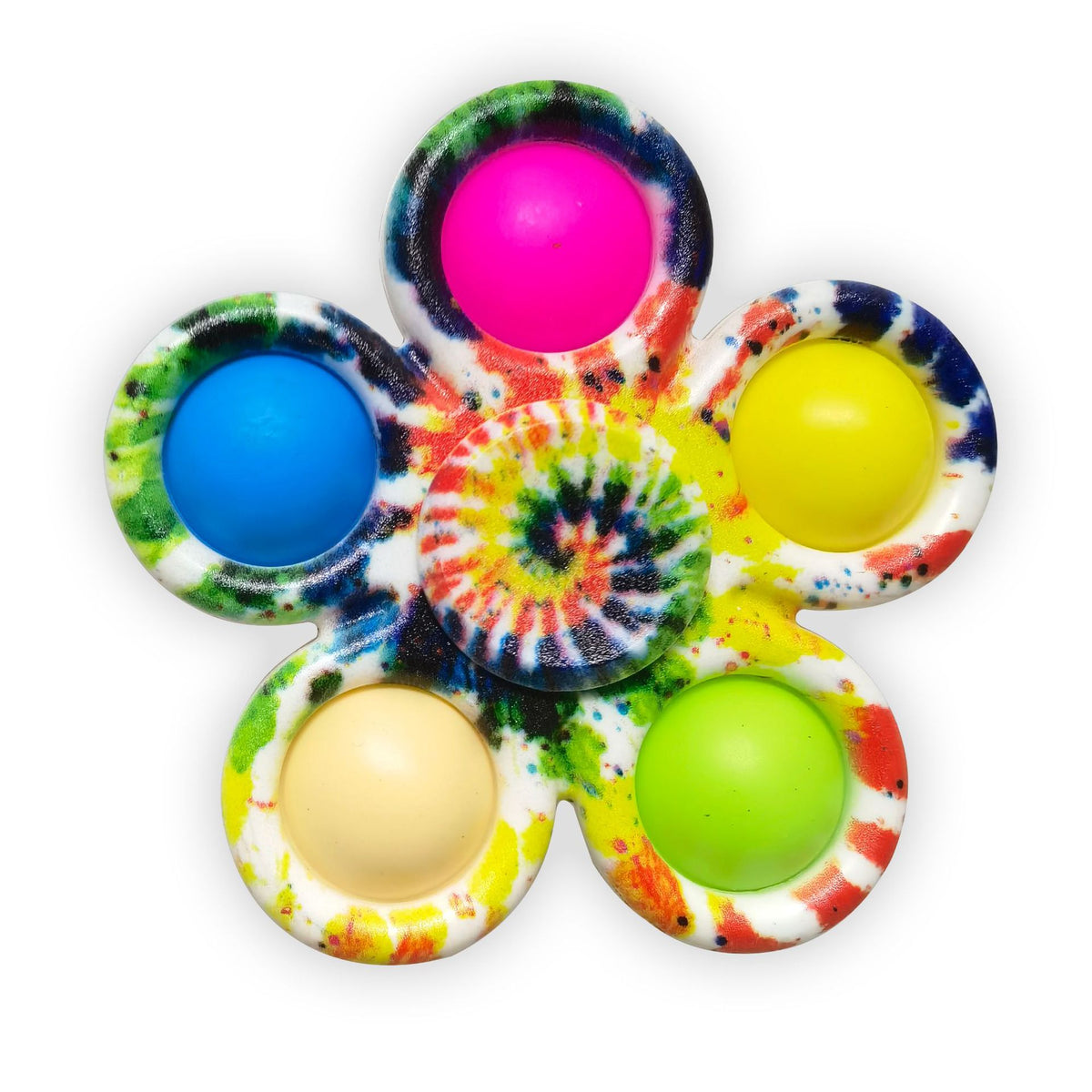 Fidget Pop Spinner Fingertip Spinner Bubble Music Uv Color Printed Finger Spinner Decompression Toy - image 3