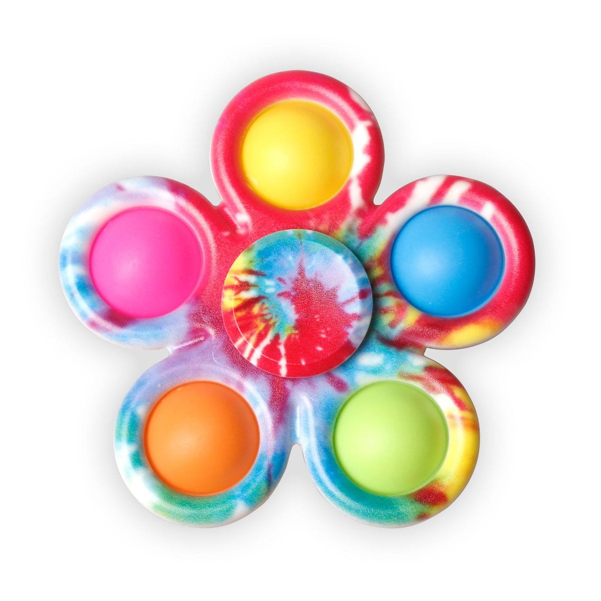 Fidget Pop Spinner Fingertip Spinner Bubble Music Uv Color Printed Finger Spinner Decompression Toy - image 4