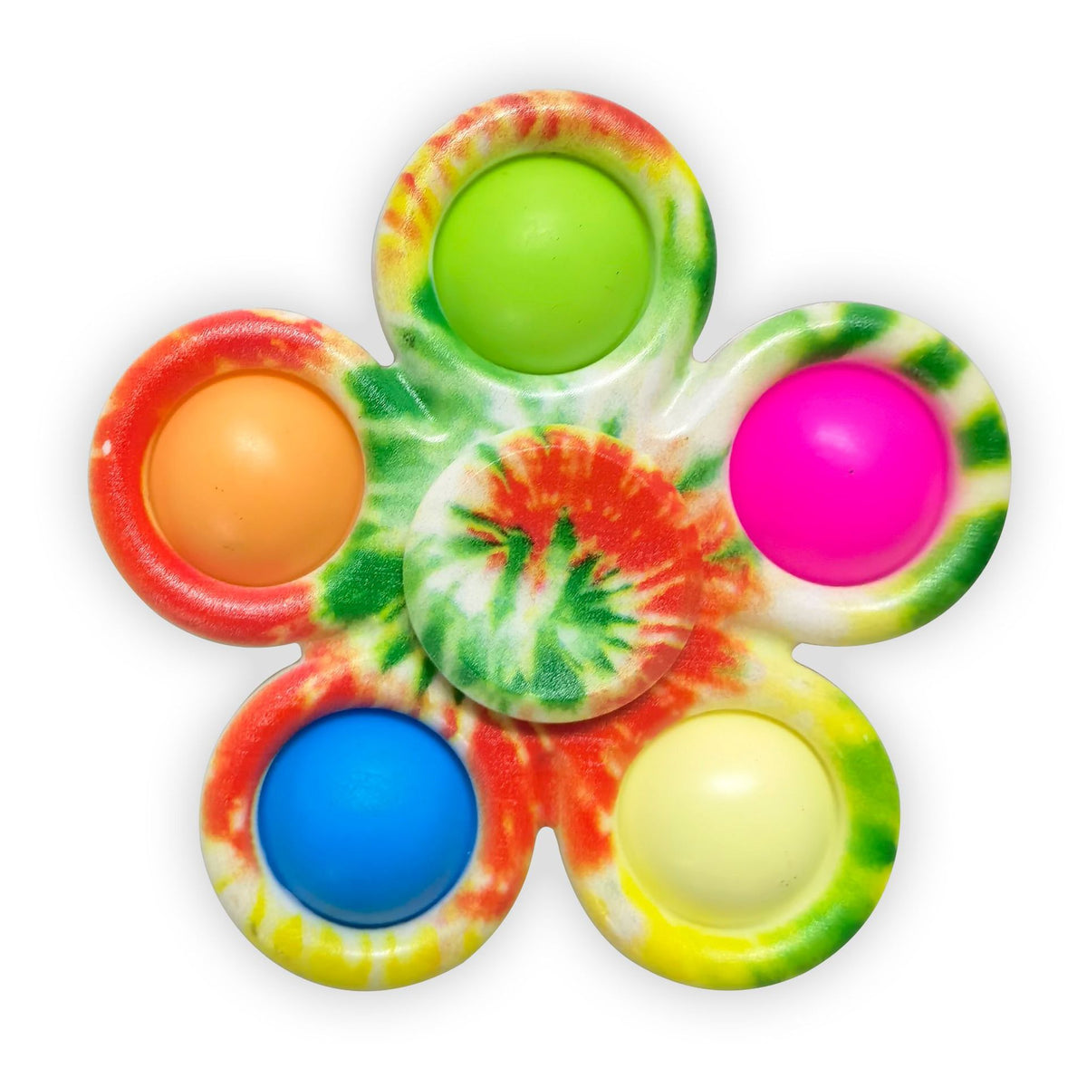 Fidget Pop Spinner Fingertip Spinner Bubble Music Uv Color Printed Finger Spinner Decompression Toy - image 5