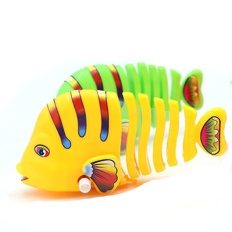 Chain fish spring swing cartoon fish colorful chain swing fish chain toy fish stall toys wholesale - image 5
