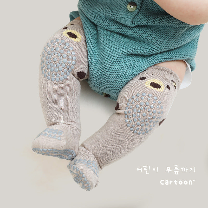 Baby Knee-High Socks Autumn A-Class Cotton Non-Slip Toddler Socks for Boys and Girls Children's Floor Socks Baby Socks - image 1