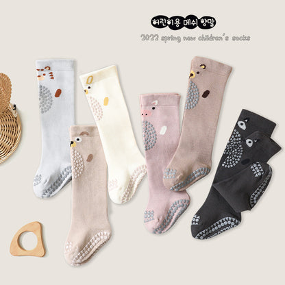 Baby Knee-High Socks Autumn A-Class Cotton Non-Slip Toddler Socks for Boys and Girls Children's Floor Socks Baby Socks - image 2