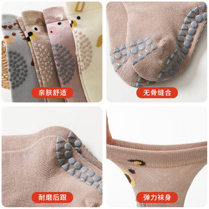 Baby Knee-High Socks Autumn A-Class Cotton Non-Slip Toddler Socks for Boys and Girls Children's Floor Socks Baby Socks - image 4