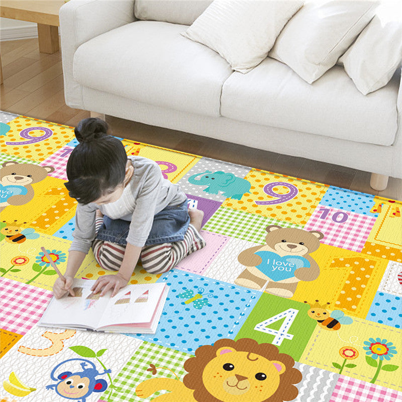 Huaying Foldable Baby Climbing Mat Thickened Baby Living Room Home Climbing Mat Children's Foam Floor Mat Wrap - image 4