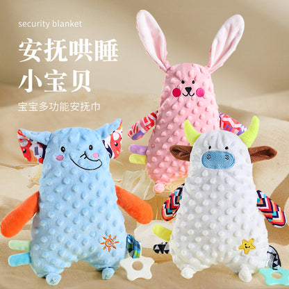 Cross-Border Baby Comfort Napkin Baby Sleeping Plush Animal Cartoon Doll Beanie Doll Doll Toy - image 2