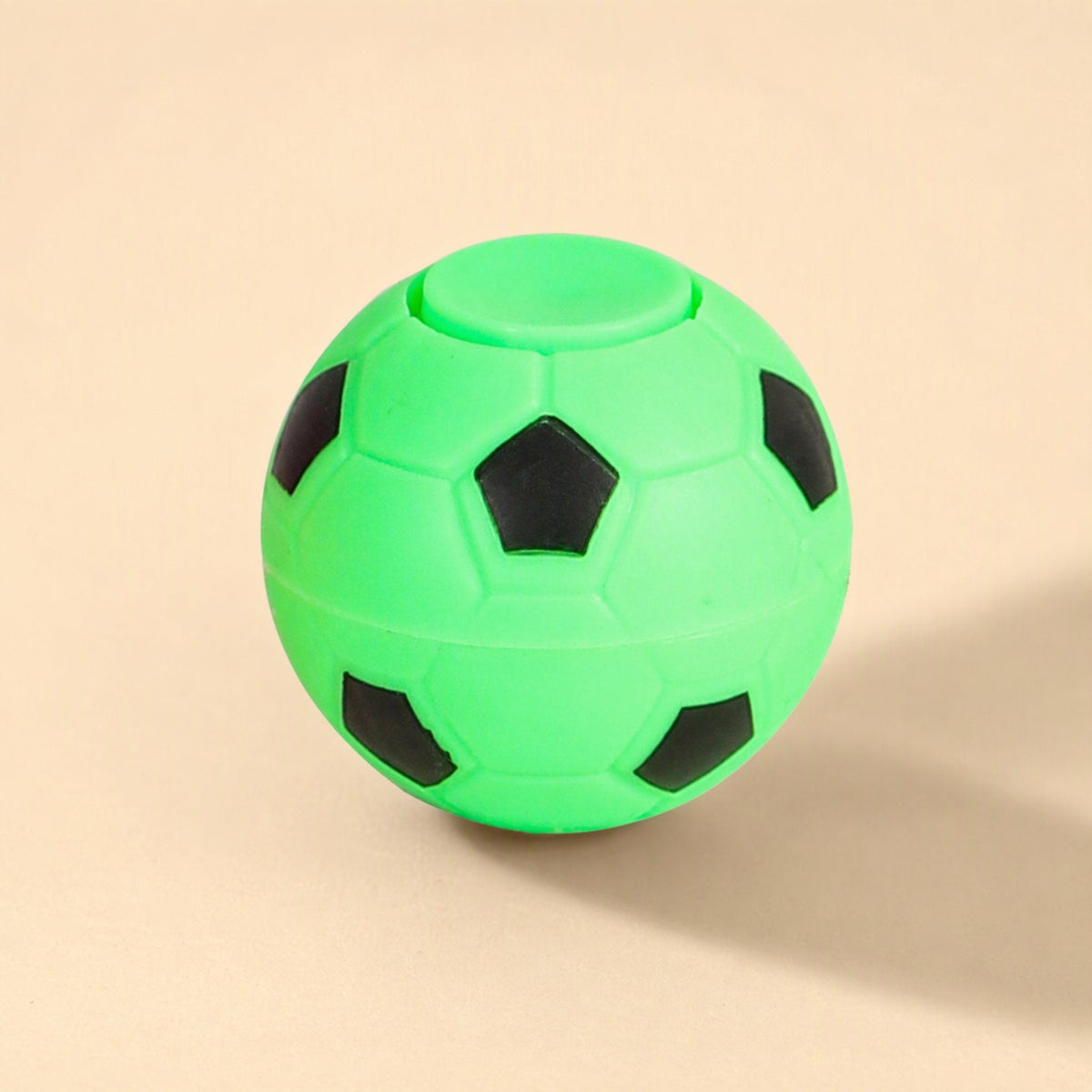 Football-shaped fingertip gyro spinning top, listed as non-electric. - view 5