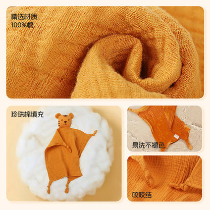 Amuse Towel Baby Entrance Gauze Doll Newborn Baby Sleeping Artifact 0-3 Years Old Sleeping Doll Toy - image 3