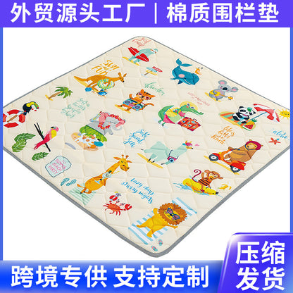 Cross-Border Amazon Fence Mat Baby Play Mat Children's Crawling Mat Anti-Fall Climbing Mat Thickened Non-Slip Mat Floor Mat - image 2