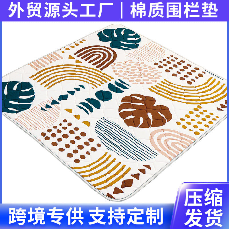 Cross-Border Amazon Fence Mat Baby Play Mat Children's Crawling Mat Anti-Fall Climbing Mat Thickened Non-Slip Mat Floor Mat - image 3