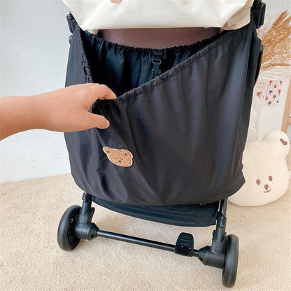 ins Korean Style Baby Stroller Storage Hanging Bag Outgoing Bottle Diaper Storage Bag Children's Car Storage Hanging Bag - image 1
