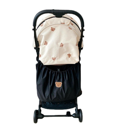 ins Korean Style Baby Stroller Storage Hanging Bag Outgoing Bottle Diaper Storage Bag Children's Car Storage Hanging Bag - image 5