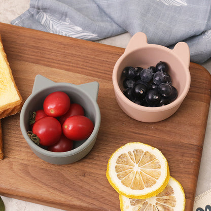 Cross-Border New Children's Tableware Silicone Bowl Baby Baby Food Bowl Snack Bowl Mother and Baby Supplies Factory Wholesale - image 3