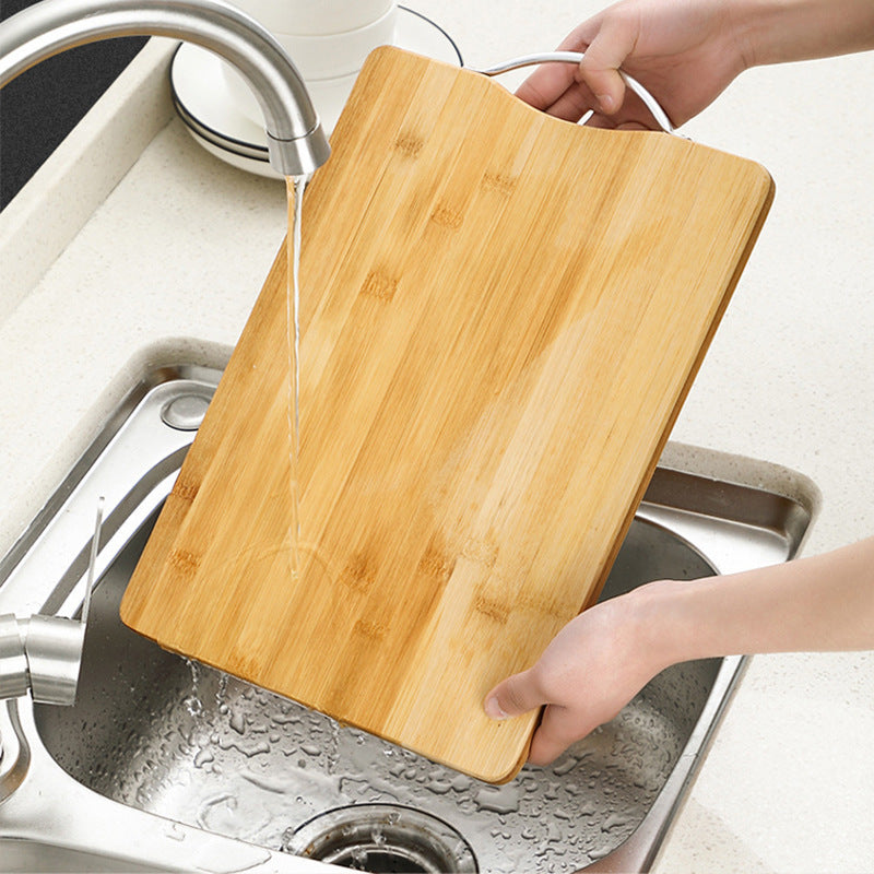 Bamboo Cutting Board for Home Use, Meat Cutting Board, Solid Wood Chopping Board, Fruit Cutting Board, Wholesale, Custom-Made for Baby Food and Dough Rolling - image 4