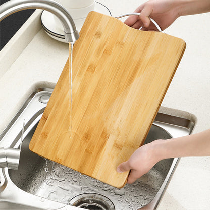 Bamboo Cutting Board for Home Use, Meat Cutting Board, Solid Wood Chopping Board, Fruit Cutting Board, Wholesale, Custom-Made for Baby Food and Dough Rolling - image 4