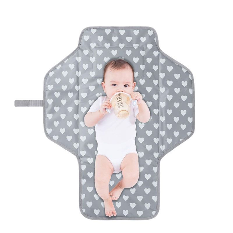 Baby portable diaper changing mat lightweight foldable diaper changing mat towel newborn diaper changing table - image 3