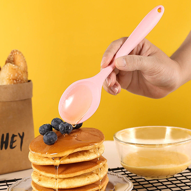 Mini silicone spatula non-stick special high temperature resistant baby food spatula spatula spatula Spatula Silicone kitchenware 10 piece set - image 3