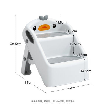 Baby Washbasin Step Stool, Bathroom Footstool, Children's Step Stool - image 5