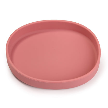 Cross-Border Food-Grade Silicone Children's Dinner Plates, Baby Food Bowls, Anti-Fall and High-Temperature Resistant Feeding Utensils Wholesale - image 5