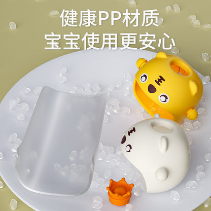 Little Tiger Cartoon Silicone Faucet Switch Extender Kidsren's Baby Hand Washing Anti-Splash Extension Extender - image 3