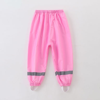 Children's Rain Pants for Girls and Boys Waterproof Pants for Babies' Rainproof Children's Kindergarten Comfortable Water and Sand Rush Pants - image 2