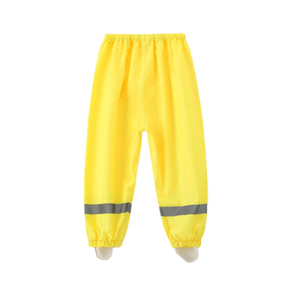 Children's Rain Pants for Girls and Boys Waterproof Pants for Babies' Rainproof Children's Kindergarten Comfortable Water and Sand Rush Pants - image 5