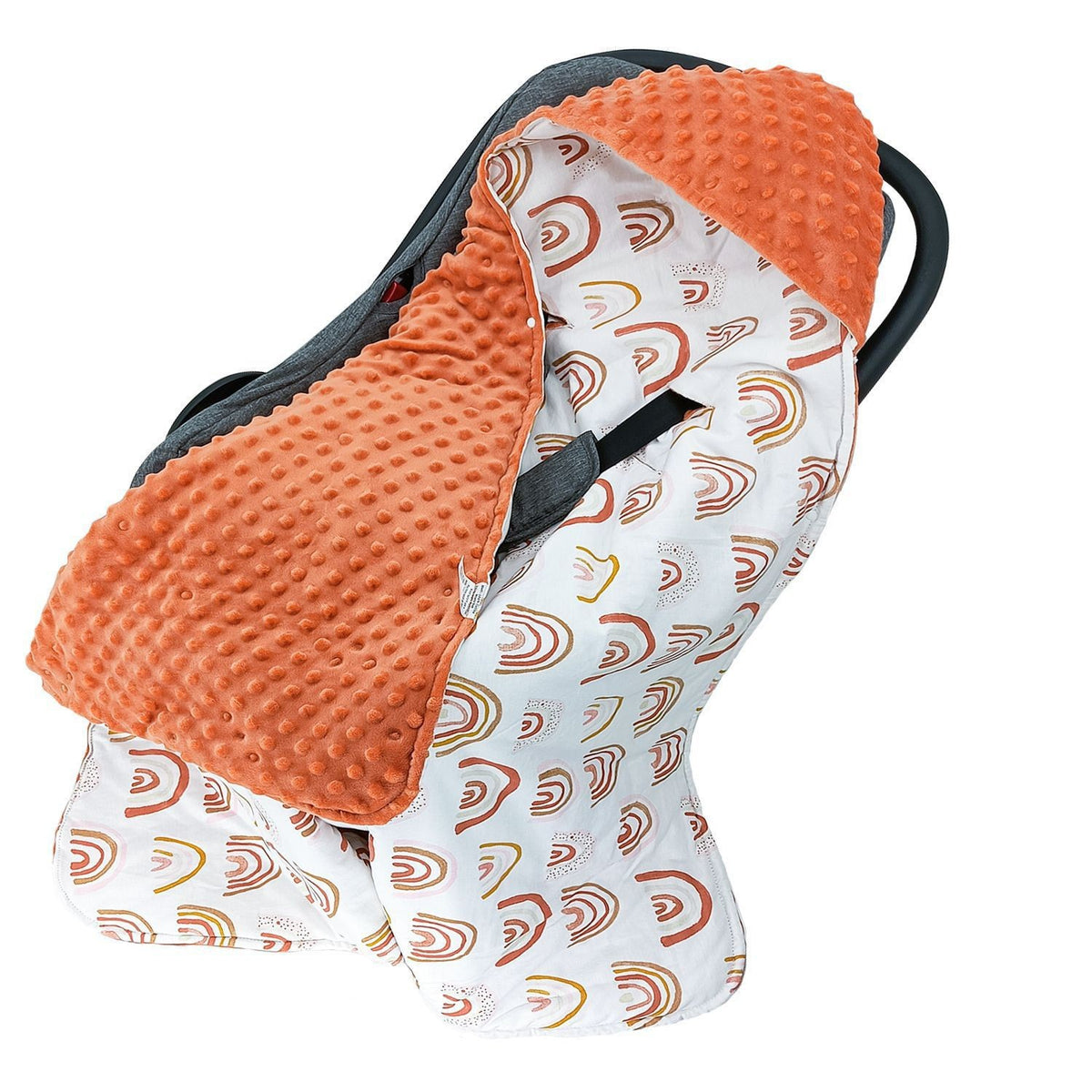Hooded Swaddle Blanket Multi-functional Baby Bassinet Cover