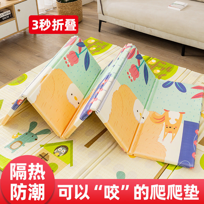 Wholesale XPE Climbing Mat Thickened Children Double-sided Printing Foldable Foam Mat Baby Climbing Mat Home Floor Mat - image 1