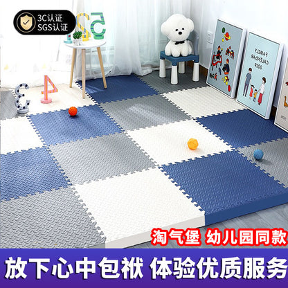 Foam Floor Mats Wholesale, Interlocking Floor Mats, Non-Slip Puzzle Lock Floor Mats, Children's Crawling Mats, Baby Crawling Mats, Cross-Border - image 2