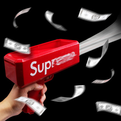 Douyin Internet Celebrity Money-Spraying Hand Grab Toy Sup Gun Banknote Props Banknote Launch Machine Scattering Money Red Envelope Wedding Dollar Bill - image 2