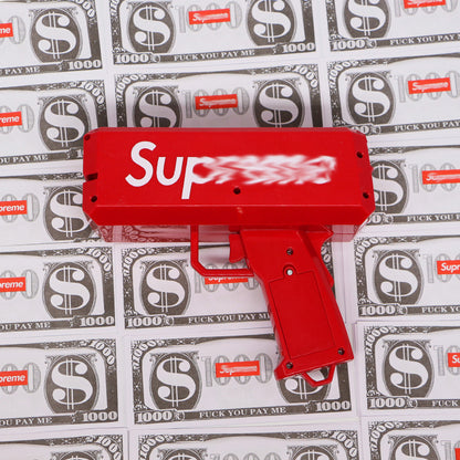 Douyin Internet Celebrity Money-Spraying Hand Grab Toy Sup Gun Banknote Props Banknote Launch Machine Scattering Money Red Envelope Wedding Dollar Bill - image 3