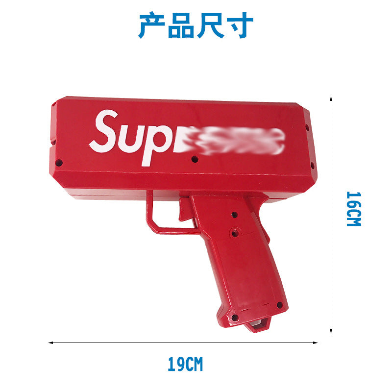 Douyin Internet Celebrity Money-Spraying Hand Grab Toy Sup Gun Banknote Props Banknote Launch Machine Scattering Money Red Envelope Wedding Dollar Bill - image 4