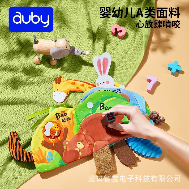 The baby can bite the baby's mouth and tear the baby's early education enlightenment organ touch the book - image 2