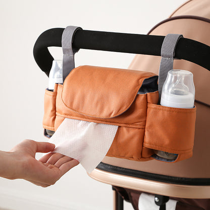 Baby Stroller Hanging Bag Storage Pouch Stroller Mommy Seat Storage Hanging Bag Baby Universal Storage Basket Children's Stroller Frame - image 1