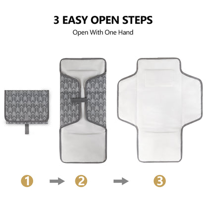 Cpc Simple Diaper Pad for Mother and Baby Travel Portable Replacement Diaper Pad Foldableing Peva Easy to Wipe Waterproof Fabric - image 3