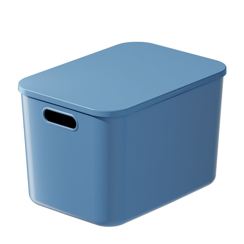 Sundry Toy Storage Box Dormitory Home Wardrobe Living Room Large Capacity Snack Storage Box with Lid Desktop Storage Box - image 5