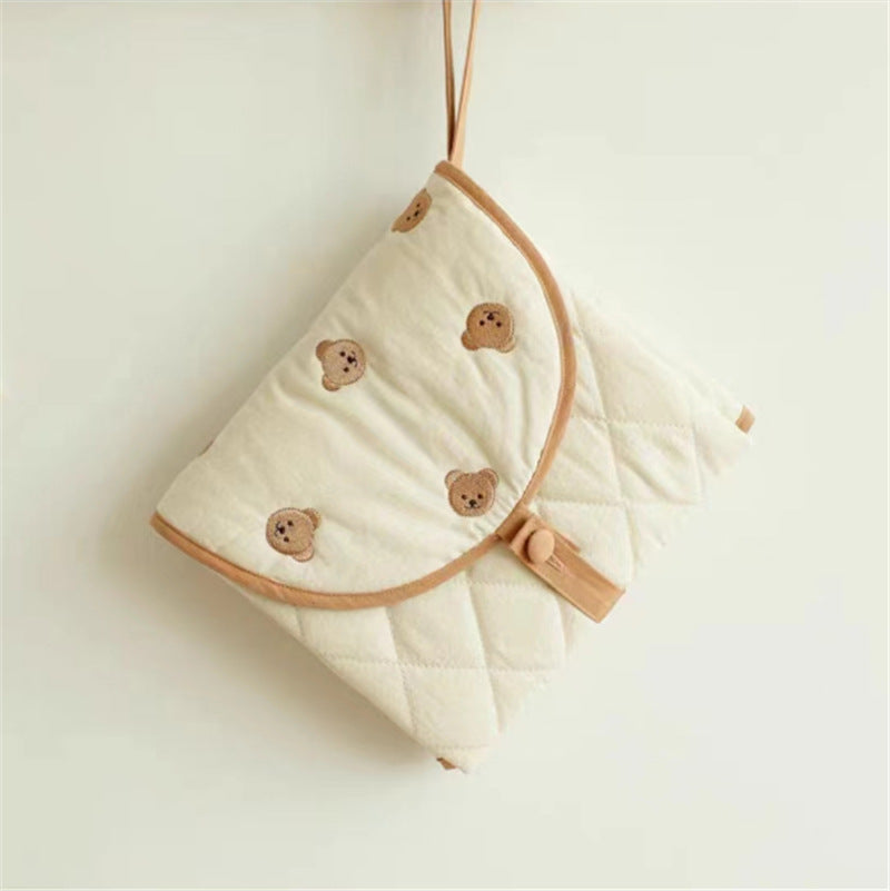 ins baby portable diaper changing pad foldable diaper pad bag multifunctional baby diaper changing table diaper pad - image 1