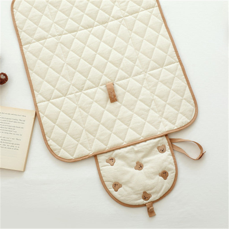 ins baby portable diaper changing pad foldable diaper pad bag multifunctional baby diaper changing table diaper pad - image 3