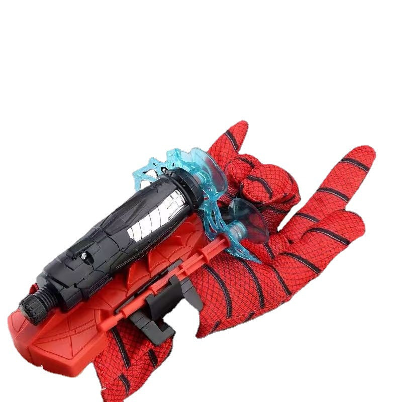 Spider Launcher Kidsren's Spider Hero Man Can Pistol and Stick to the Wall Soft Bullet Gun Spinning Jet Toy for Boys - image 5