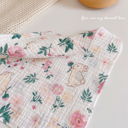 Baby's Spit Towel Cotton Gauze Towel Baby's Burp Towel Children's Handkerchief Newborn Super Soft Face Wash Small Square Towel - image 2