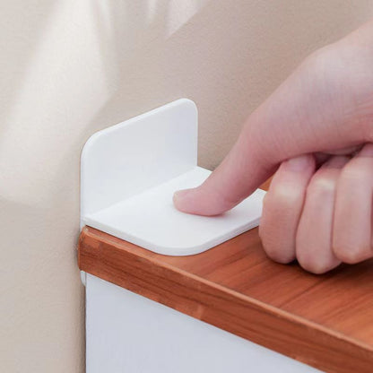 Self-adhesive Furniture Fixer Punch-free Child Safety Lock Cabinet Anti-dumping Shoe Cabinet Wardrobe Bookshelf Fixing Clip - image 3