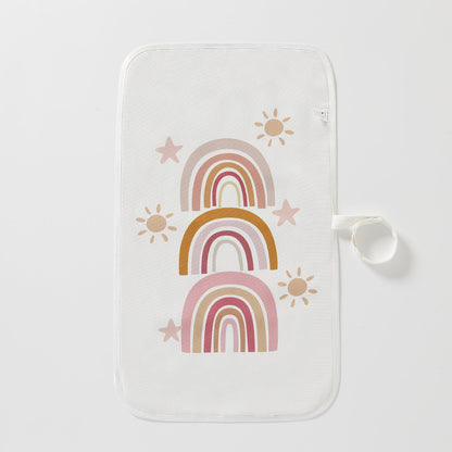 Baby diaper pad newborn baby diaper changing pad washable waterproof small portable for kindergarten - image 4