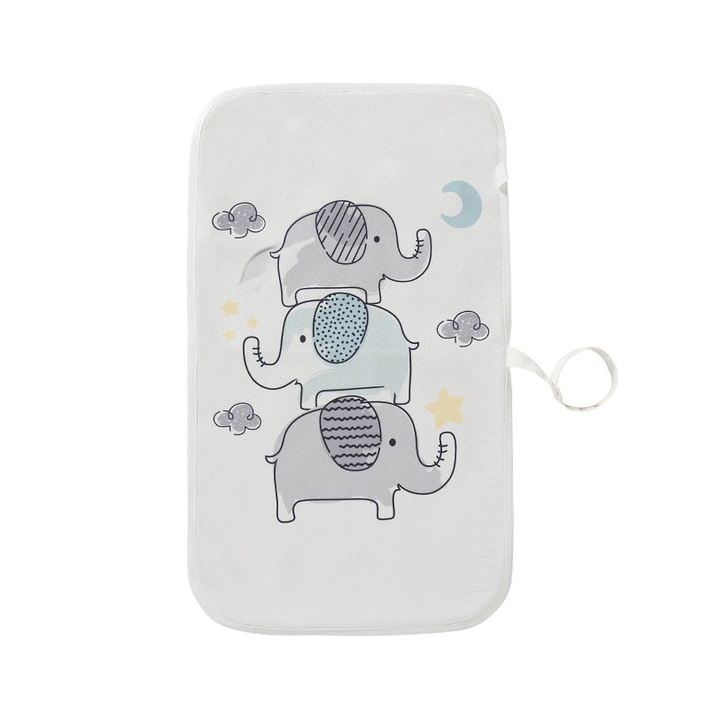 Baby diaper pad newborn baby diaper changing pad washable waterproof small portable for kindergarten - image 5