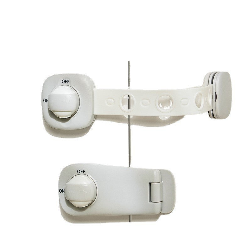 Child Safety Lock Protective Drawer Buckle Baby Anti-Pinch Cabinet Door Lock Refrigerator Baby Anti-Opening Multi-Function Child Lock - image 5