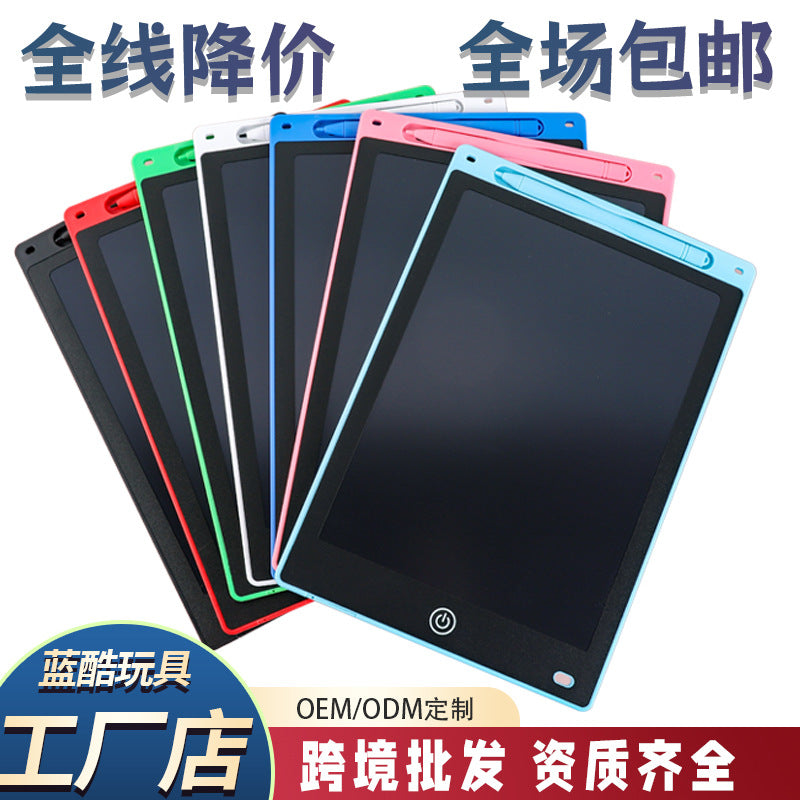 Children's Lcd Drawing Board Handwriting Board 6.5/8.5/10/ 12inch Lcd Writing Board One-Click Screen Clearing Hand-Painted Board Toy - image 1