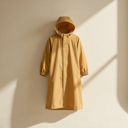 Cartoon-style children's EVA hiking rain poncho - view 4