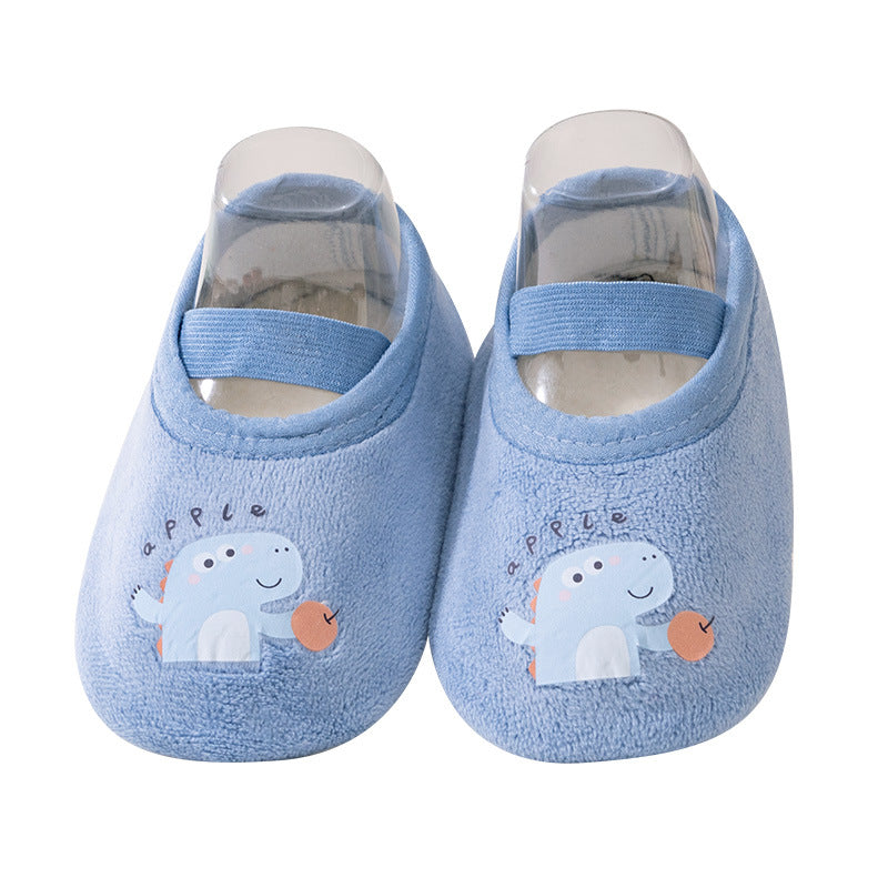 Baby toddler socks 0-3 years old children non-slip floor shoes baby spring and autumn winter shoes socks toddler socks wholesale - image 5