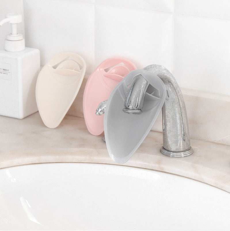 Faucet extender children's hand washing artifact baby silicone extension nozzle splash-proof extender switch sink guide nozzle - image 2